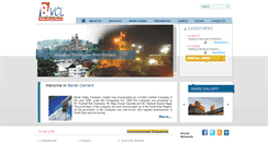 Desktop Screenshot of barakcement.com